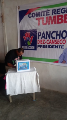Iniciando el proceso de las elecciones primarias.